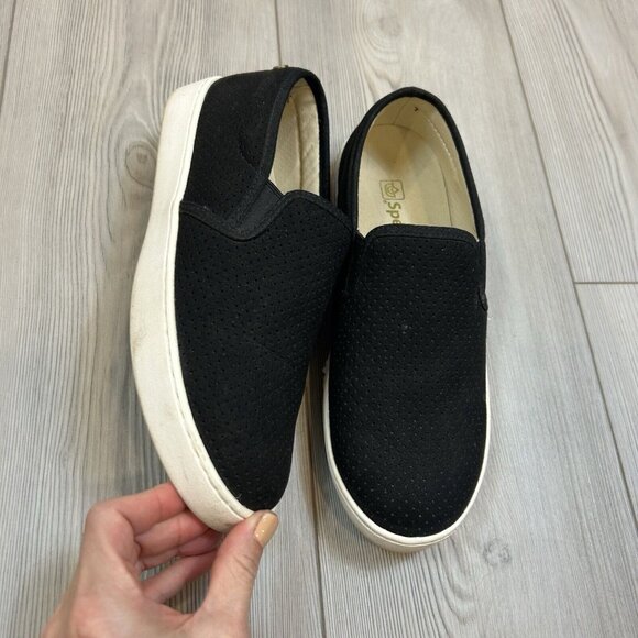 Spenco Celine Black Orthotic Slip-On Sneaker Shoe Women’s Size 8.5 - Picture 4 of 8